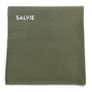 GOTS bomullsjersey - SALVIEGRØNN - 180 cm bredde / pris per 0,5 m