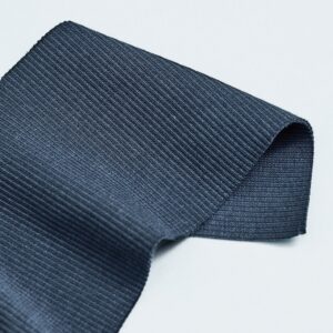 Mind the maker GOTS ribb - Thunder blue / per 0,5 m