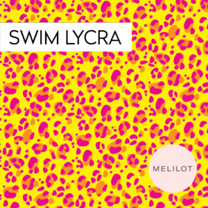 Swim lycra: Leo gul / per 0,5 m
