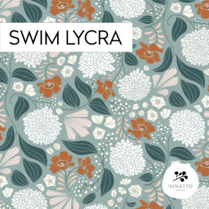 Swim lycra: Sara mint / per 0,5 m