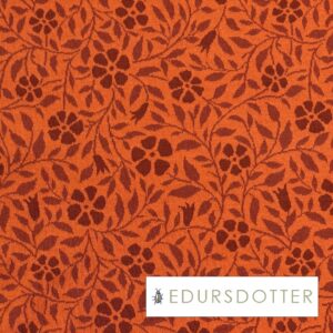 Jaquardstrikket jersey - Revinca rust / per 0,5 m