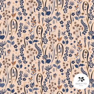 Samla beige - GOTS bomullsjersey / per 0,5 m