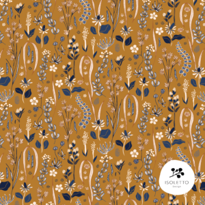 Samla oker - GOTS bomullsjersey / per 0,5 m