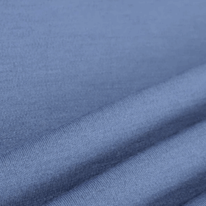 Myllymuksut merinoull interlock - lys blå / 0,5 m