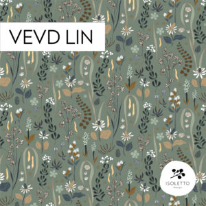 Vevd lin: Samla salvie / per 0,5 m